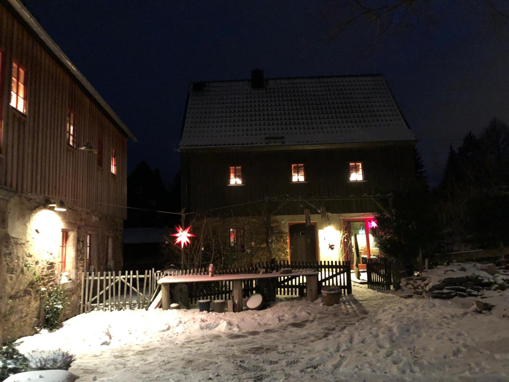 Ferienhaus Lebenswerkstatthof Mildenau Buitenkant foto